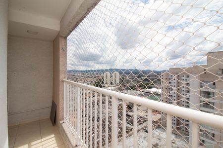 Varanda da Sala de apartamento para alugar com 2 quartos, 43m² em Vila Itapegica, Guarulhos