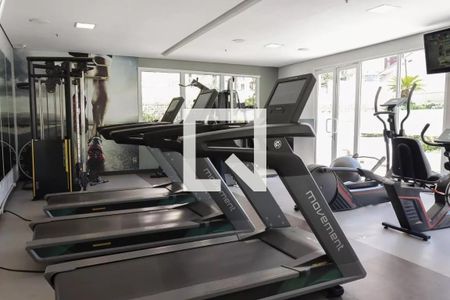 Studio para alugar com 25m², 1 quarto e 1 vagaÁrea comum - Academia