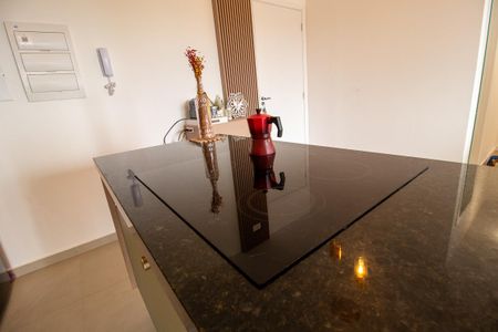 Apartamento para alugar com 57m², 2 quartos e 1 vagaDetalhe da cozinha