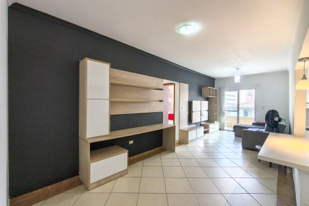Sala de apartamento para alugar com 3 quartos, 113m² em Forte, Praia Grande