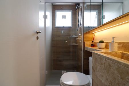 Apartamento à venda com 50m², 2 quartos e 1 vaga Apartamento à venda com 50m², 2 quartos e 1 vagaBanheiro