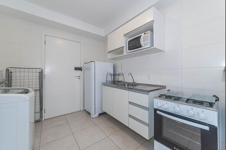 Apartamento para alugar com 27m², 1 quarto e sem vaga Apartamento para alugar com 27m², 1 quarto e sem vagaCozinha - Lavanderia Integrada