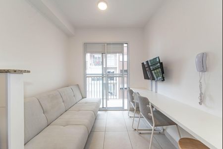 Sala de apartamento para alugar com 1 quarto, 27m² em Jardim Caravelas, São Paulo