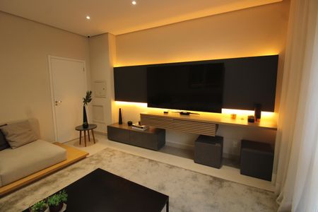 Studio à venda com 27m², 1 quarto e sem vagaÁrea comum - sala de cinema