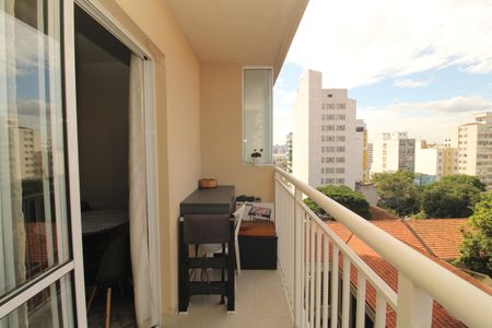 Varanda do Studio de kitnet/studio para alugar com 1 quarto, 27m² em Liberdade, São Paulo