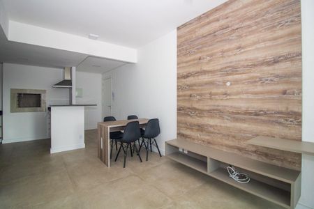 Sala de apartamento para alugar com 1 quarto, 42m² em Petrópolis, Porto Alegre