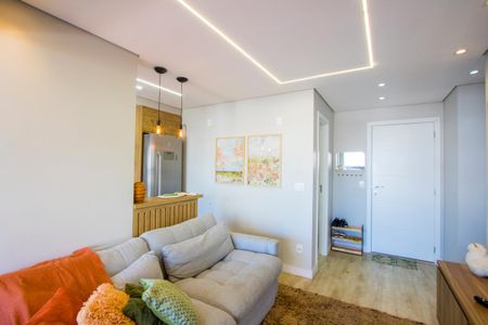 Sala de apartamento para alugar com 2 quartos, 68m² em Vila Gilda, Santo André