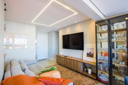 Sala de apartamento para alugar com 2 quartos, 68m² em Vila Gilda, Santo André