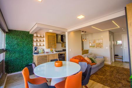 Varanda gourmet de apartamento para alugar com 2 quartos, 68m² em Vila Gilda, Santo André