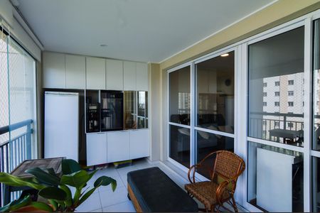Varanda da Sala de apartamento para alugar com 3 quartos, 87m² em Jardim Flor da Montanha, Guarulhos