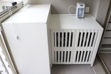 Varanda do Studio de kitnet/studio para alugar com 1 quarto, 30m² em Perdizes, São Paulo