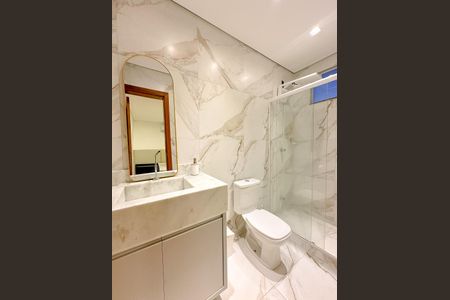 Apartamento para alugar com 160m², 3 quartos e 1 vagaBanheiro da Suíte 1