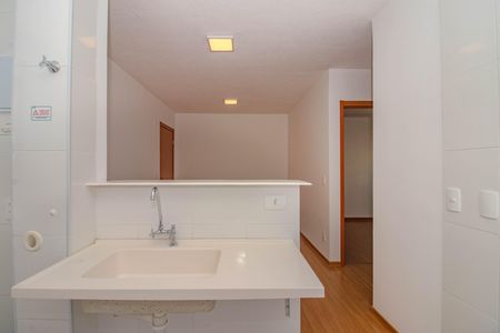 Apartamento à venda com 41m², 2 quartos e 1 vagaCozinha e Área de Serviço