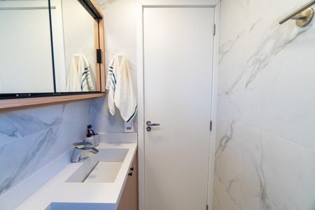 Banheiro da Suíte de apartamento à venda com 2 quartos, 61m² em Vila Santa Catarina, São Paulo