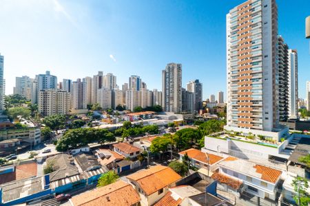 Vista da Sacada da Sala de apartamento à venda com 2 quartos, 61m² em Vila Santa Catarina, São Paulo