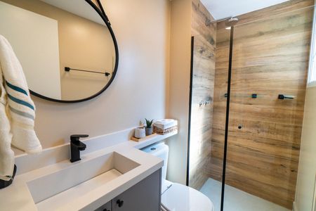 Apartamento à venda com 61m², 2 quartos e 1 vaga Apartamento à venda com 61m², 2 quartos e 1 vagaBanheiro Social