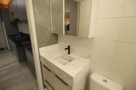 Apartamento para alugar com 35m², 2 quartos e sem vagaBanheiro