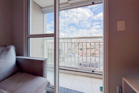 Apartamento à venda com 37m², 1 quarto e sem vagaSala - Varanda