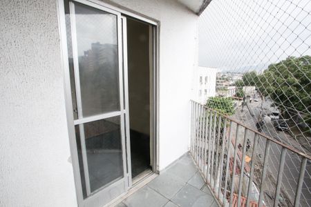 Varanda do Quarto 1 de apartamento à venda com 2 quartos, 54m² em Taquara, Rio de Janeiro