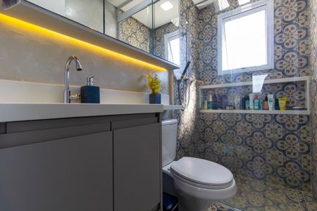 Apartamento à venda com 55m², 2 quartos e 1 vagaBanheiro 1