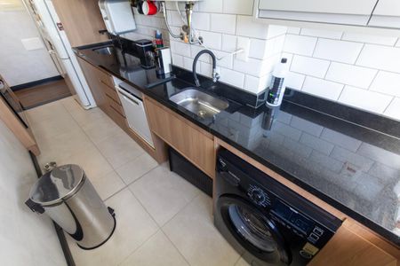 Apartamento à venda com 55m², 2 quartos e 1 vagaCozinha e Área de Serviço