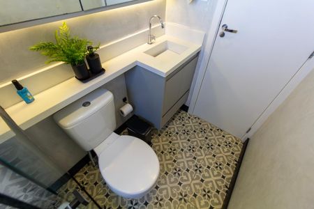 Apartamento à venda com 55m², 2 quartos e 1 vagaBanheiro 2