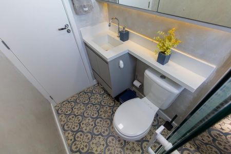 Apartamento à venda com 55m², 2 quartos e 1 vagaBanheiro 1