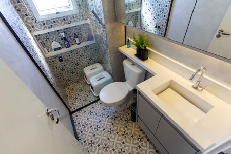 Apartamento à venda com 55m², 2 quartos e 1 vagaBanheiro 2