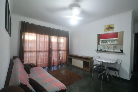 Sala de apartamento para alugar com 2 quartos, 66m² em Vila Julia, Guarujá