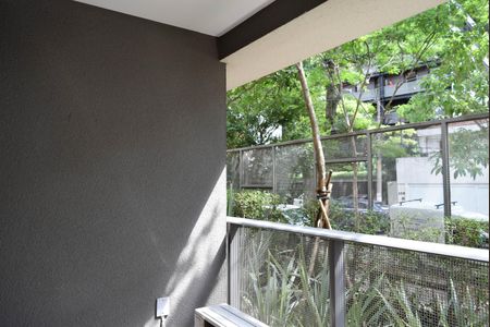 Studio para alugar com 27m², 1 quarto e sem vagaVaranda