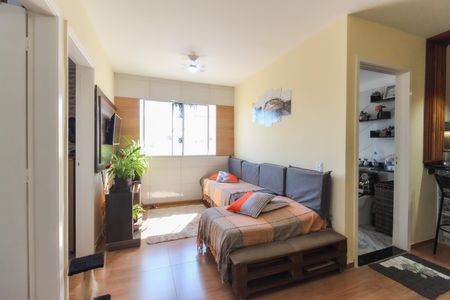 Sala de apartamento para alugar com 2 quartos, 46m² em Vila Nova Curuca, São Paulo