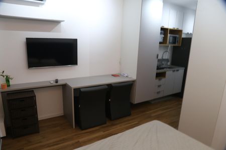 Studio à venda com 27m², 1 quarto e sem vagaSala/Quarto