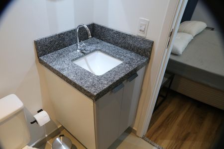 Studio à venda com 27m², 1 quarto e sem vagaBanheiro