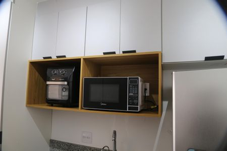 Studio à venda com 27m², 1 quarto e sem vagaCozinha