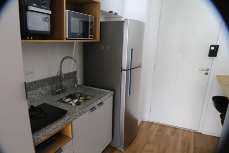Studio à venda com 27m², 1 quarto e sem vagaCozinha