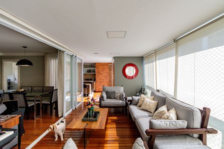 Varanda gourmet de apartamento à venda com 3 quartos, 187m² em Vila Leopoldina, São Paulo