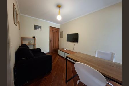 Sala de apartamento para alugar com 1 quarto, 40m² em Campos Elíseos, São Paulo