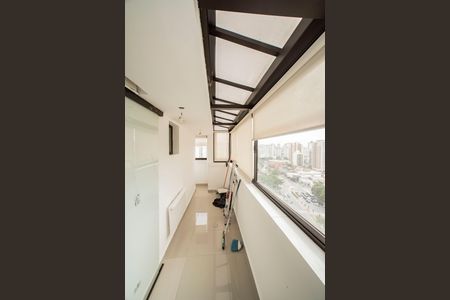 Studio à venda com 45m², 1 quarto e 1 vagaVaranda