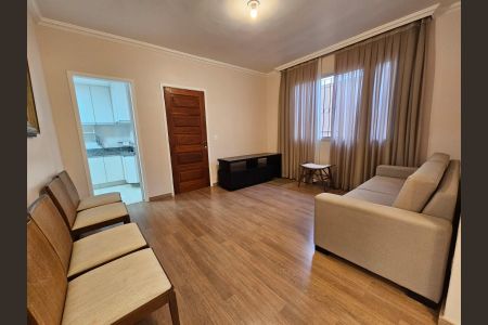 Sala de apartamento à venda com 3 quartos, 66m² em Colégio Batista, Belo Horizonte