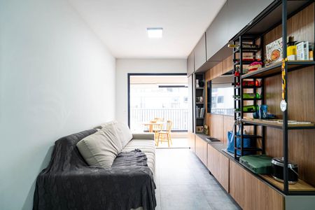 Sala de apartamento à venda com 1 quarto, 43m² em Consolação, São Paulo