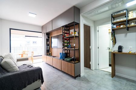Sala de apartamento à venda com 1 quarto, 43m² em Consolação, São Paulo