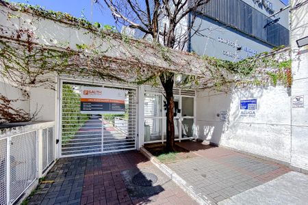 Apartamento para alugar com 33m², 1 quarto e sem vagaFachada - Plaquinha