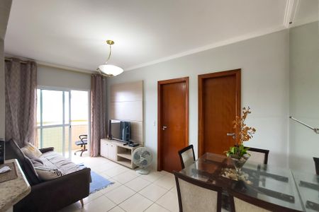 Sala de apartamento para alugar com 1 quarto, 50m² em Vila Caiçara, Praia Grande