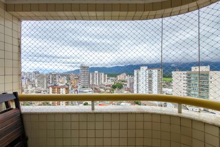 Sacada de apartamento para alugar com 1 quarto, 50m² em Vila Caiçara, Praia Grande