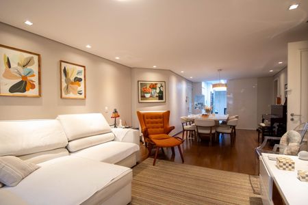 Sala de apartamento à venda com 4 quartos, 150m² em Paraíso do Morumbi, São Paulo