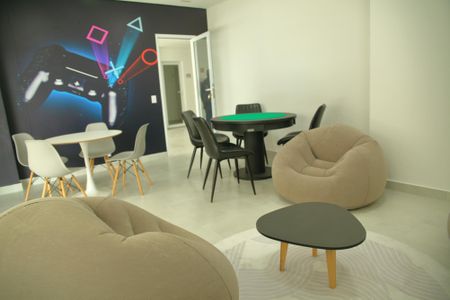 Apartamento à venda com 49m², 2 quartos e 1 vagaÁrea comum - Sala de vídeo 