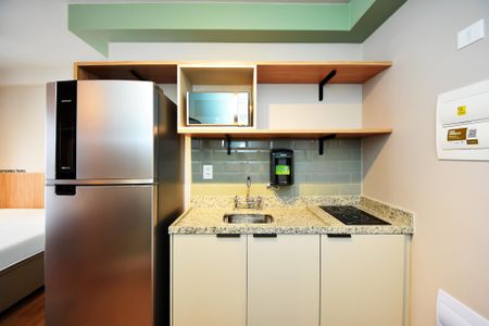 Studio à venda com 25m², 1 quarto e sem vaga Studio à venda com 25m², 1 quarto e sem vagacozinha