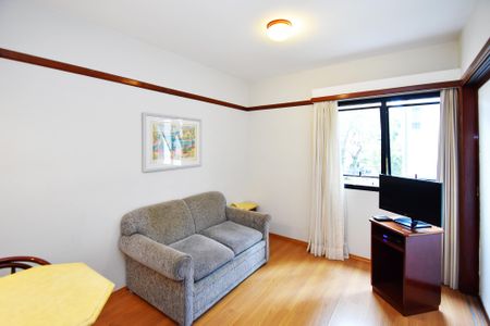 Sala de kitnet/studio à venda com 1 quarto, 37m² em Jardim Paulista, São Paulo