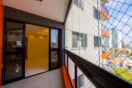 Varanda da sala de apartamento para alugar com 3 quartos, 180m² em Vila Valparaíso, Santo André