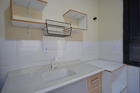 Cozinha de kitnet/studio para alugar com 1 quarto, 30m² em Centro, Florianópolis